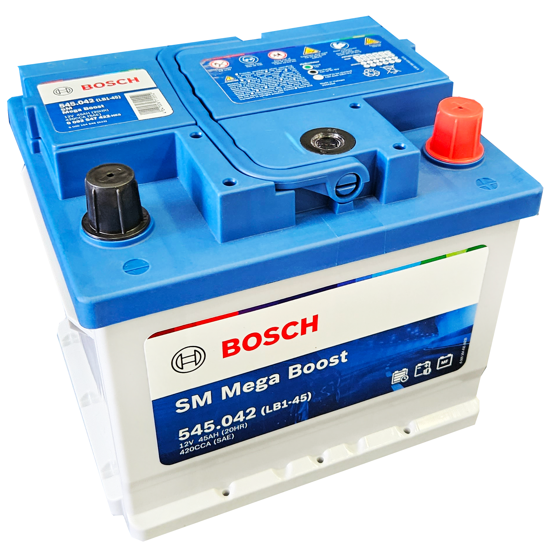 Ắc quy Bosch DIN454.042 | 12V | 45Ah
