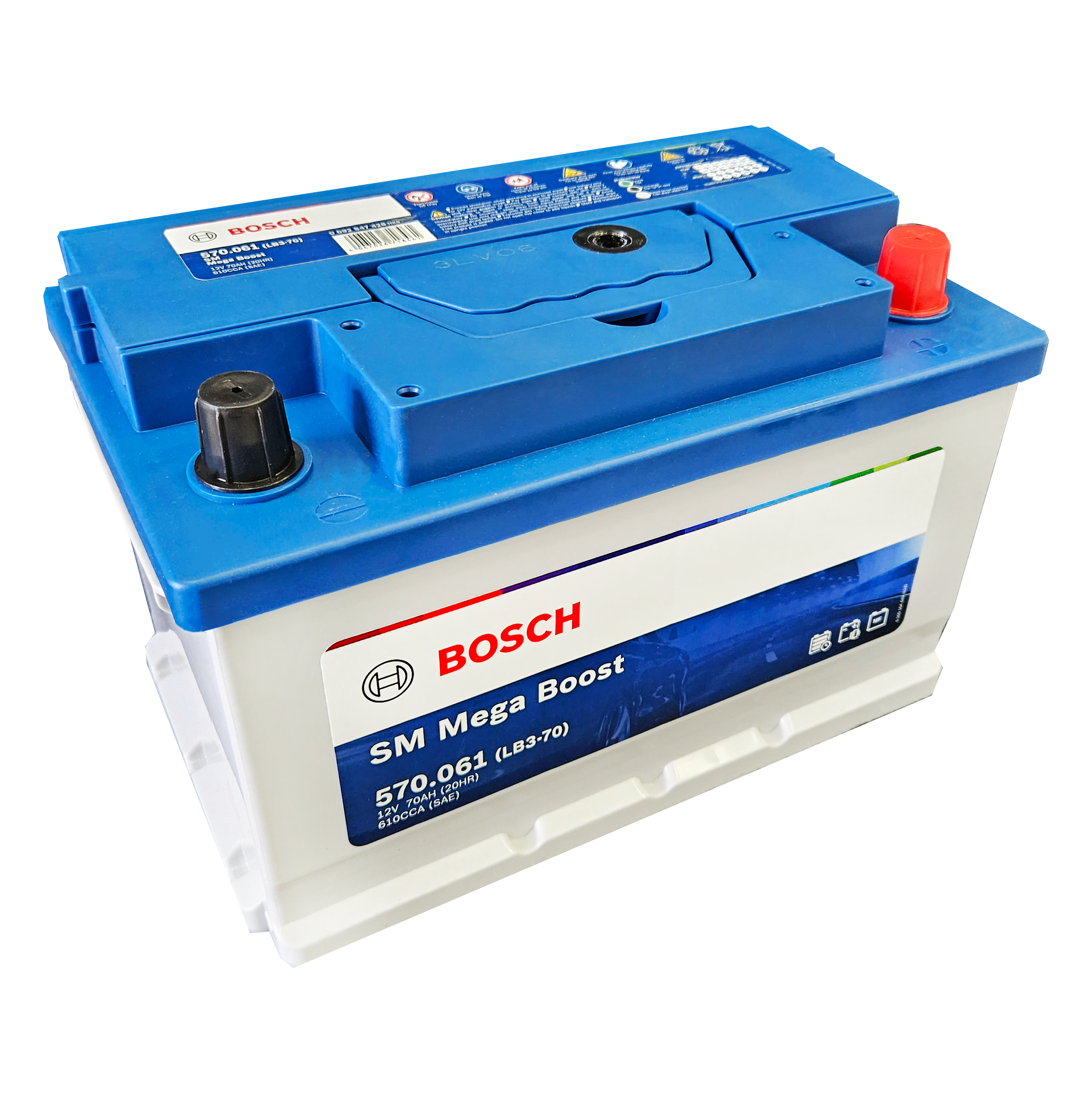 Ắc quy Bosch DIN570.061 | 12V | 70Ah