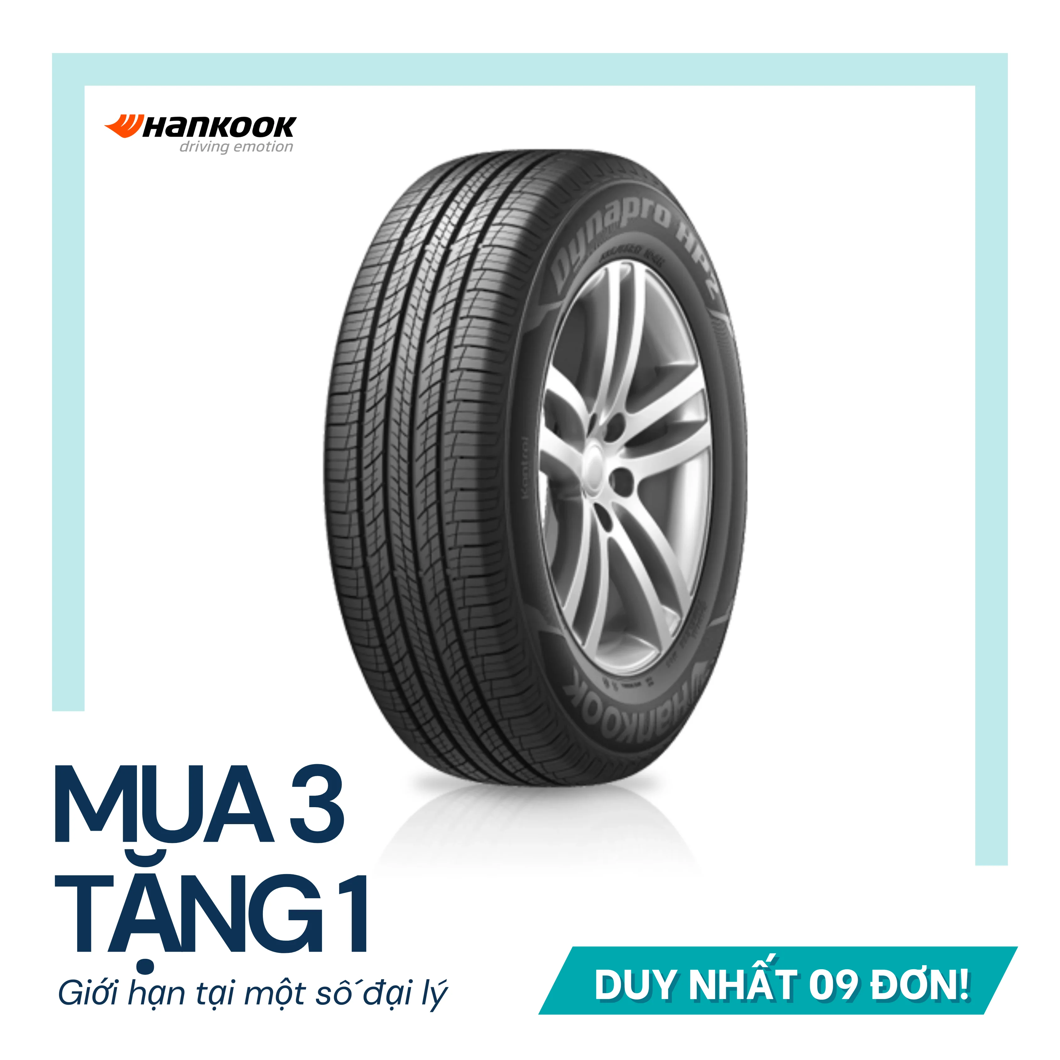 Lốp Hankook 235/70R16 Dynapro HP2 RA33 | 4pr | Hàn Quốc