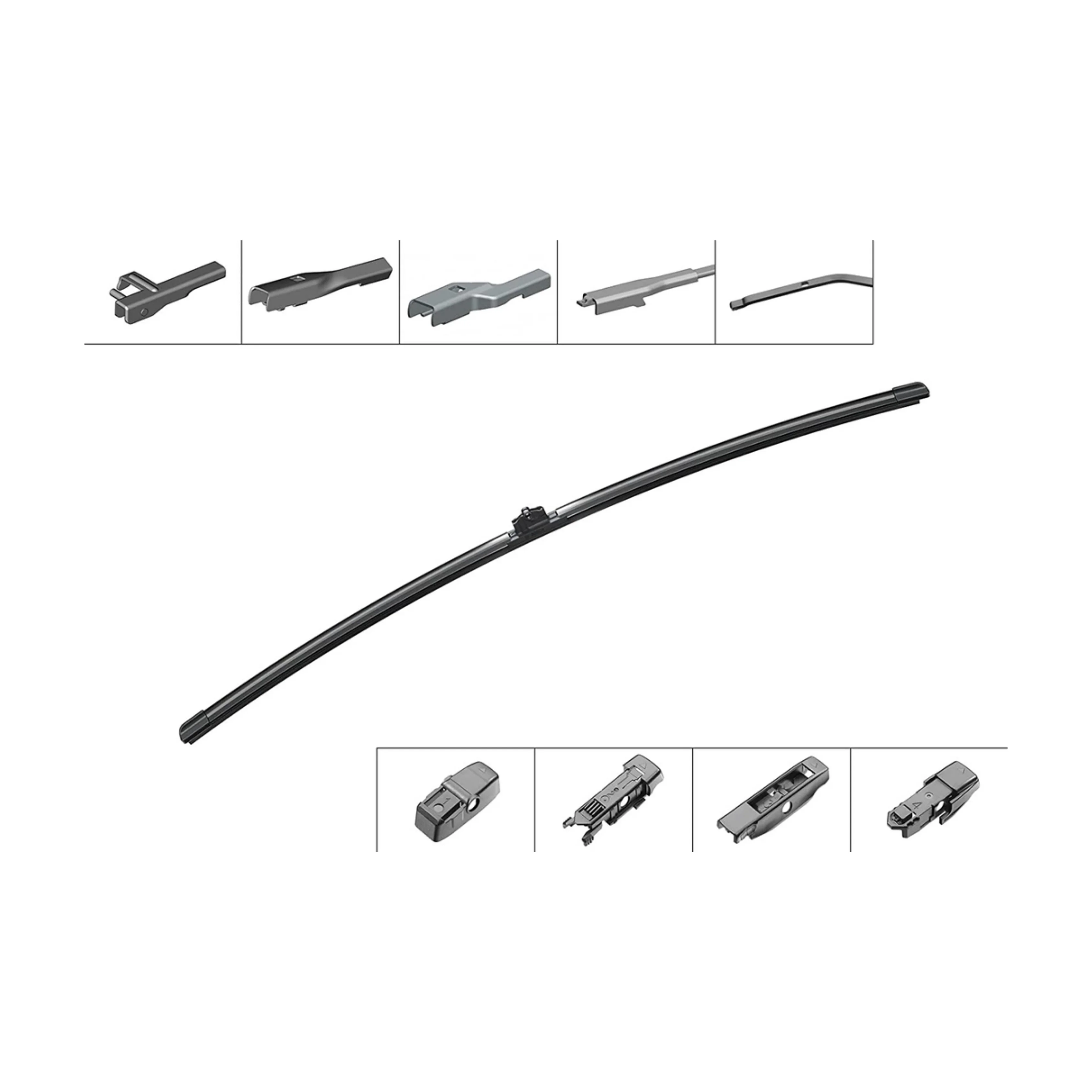 Gạt Mưa khung mềm Bosch Aerotwin Plus 24"