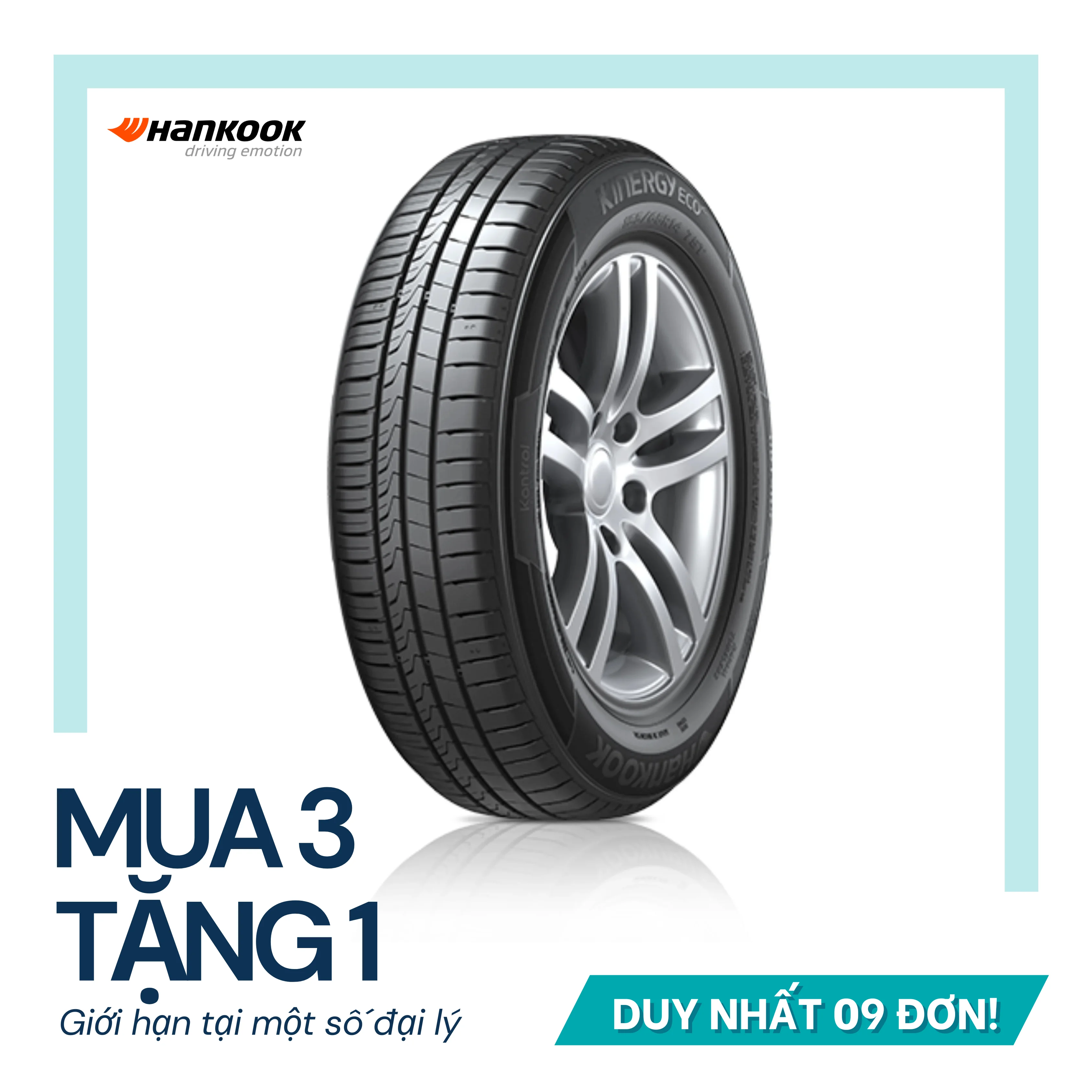 Lốp Hankook 185/65R14 Kinergy eco2 K435 | 4pr | Indonesia